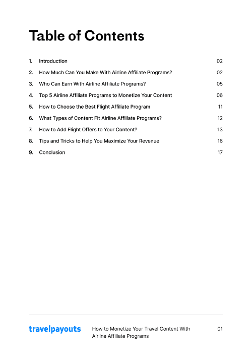 The Best Airline & Flight Affiliate Programs To Make Money With Travel